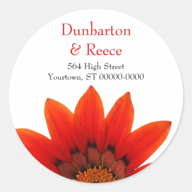 Stickers Crimson Daisy (Devant)