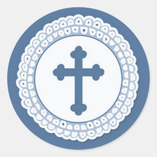 Stickers Croix Bleue