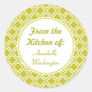 Stickers cuisine vert printemps