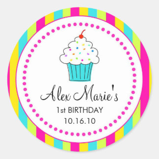 Stickers Cupcake / Favoriser les étiquettes