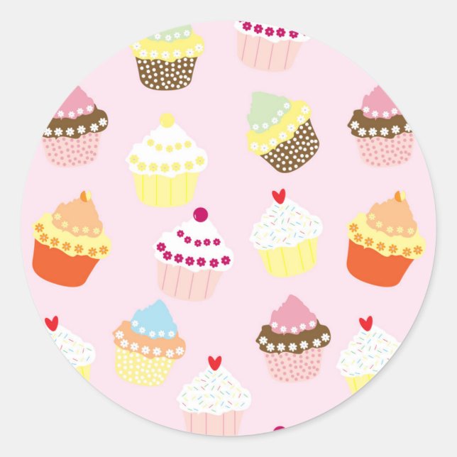 stickers cupcakes (Devant)
