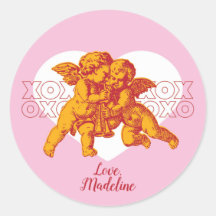 Stickers Cupidon Saint-Valentin