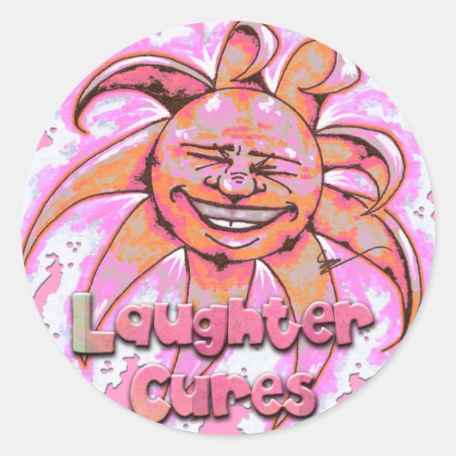 Stickers Cures de rire (Devant)