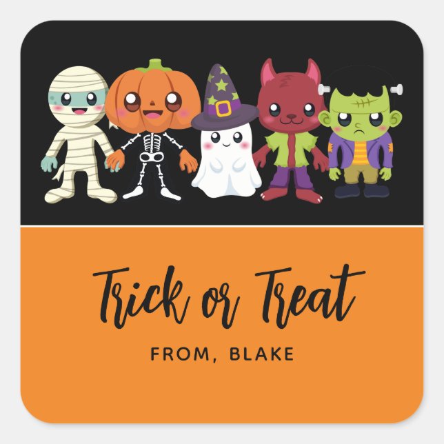 Stickers Cutie d'Halloween (Devant)