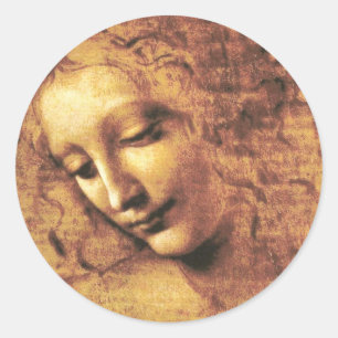 Stickers Da Vinci La Scapigliata