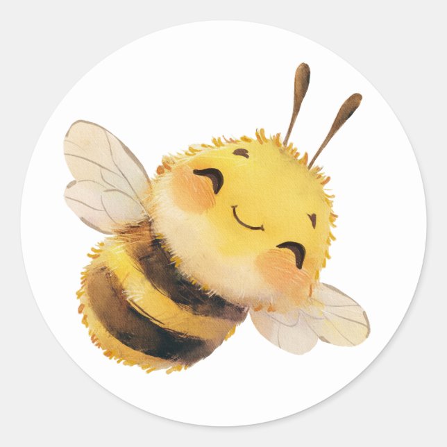 Stickers d'abeilles sucrées (Devant)