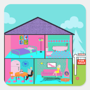 Stickers d'agent immobilier de Dream House