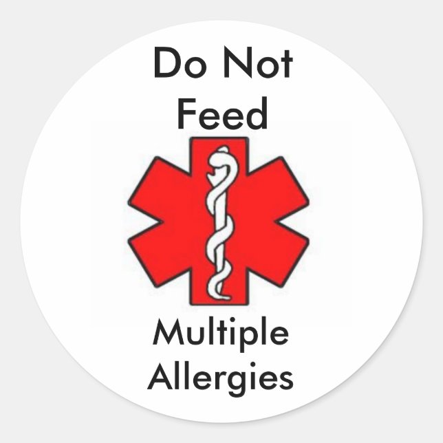 Stickers d'alerte (Devant)