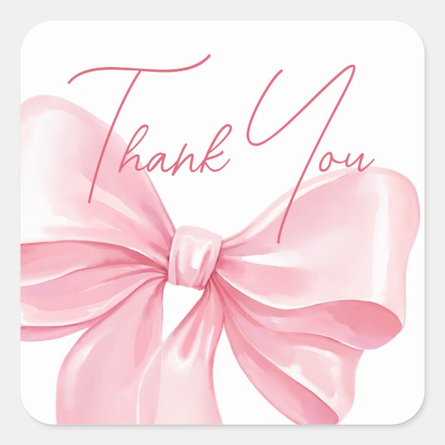 Stickers danken dir für die Babydusche. (Vorderseite)