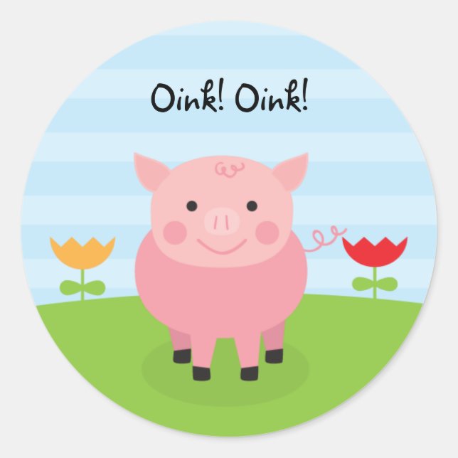 Stickers d'anniversaire personnalisés de la fête d (Devant)