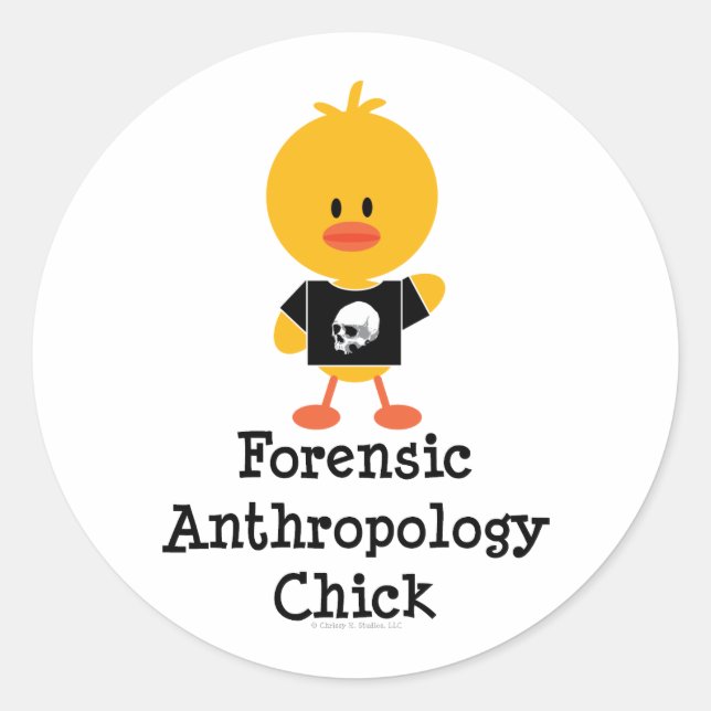 Stickers d'anthropologie judiciaire (Devant)