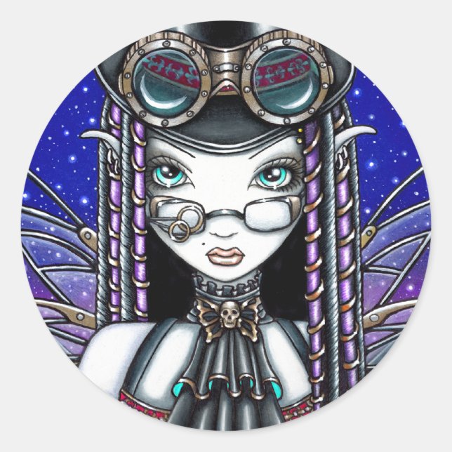 Stickers d'art de Féerie à vapeur "Victoria" (Devant)