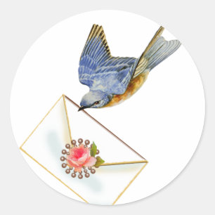 Stickers d'art Marie Antoinette et Bluebird Tags