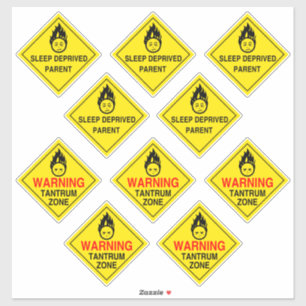 Stickers d'avertissement parental