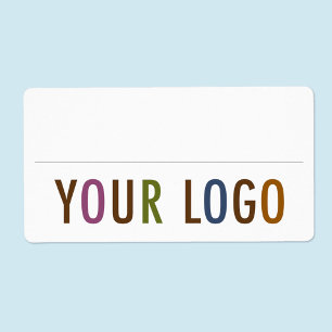 Stickers de badge de nom vierge Logo personnalisé
