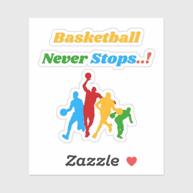 stickers de basket Extraordinaires (Feuille)