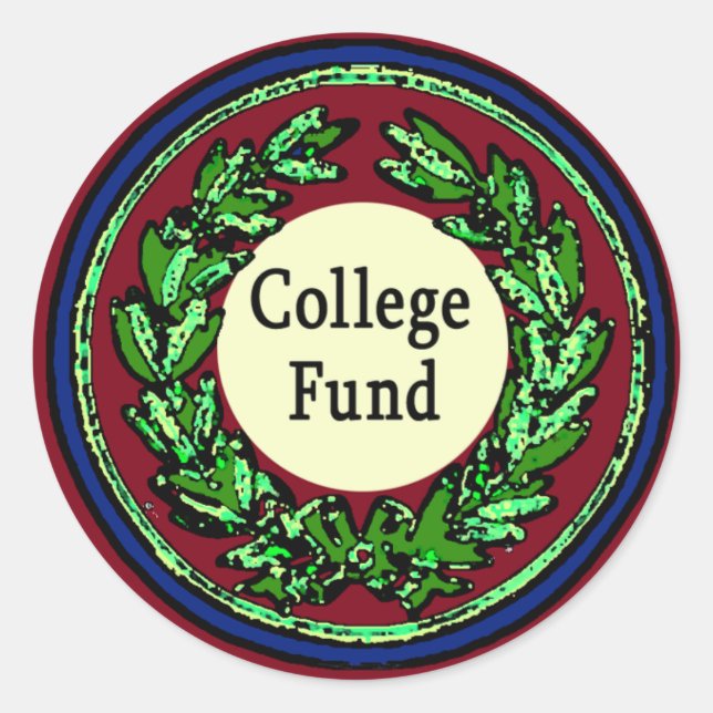 Stickers de bocaux pour fonds collégiaux (Devant)