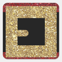 Stickers de boucle père Noël, autocollants d'envel