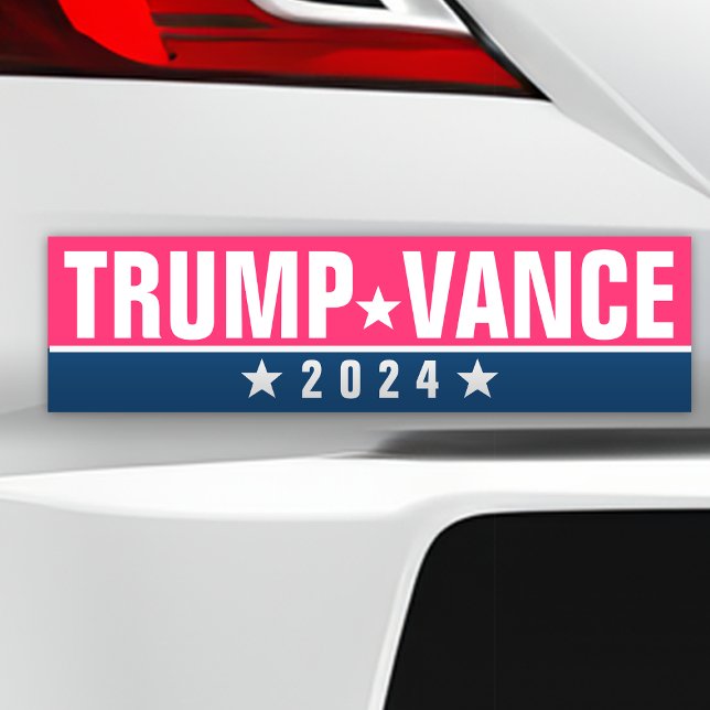 STICKERS DE BULLETIN TRUMP 2024 (trump vance 2024 bumper sticker)