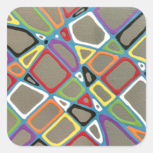 Stickers de canton gris