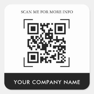 Stickers de code QR personnalisés