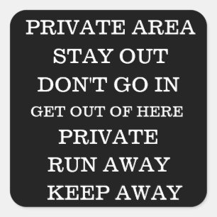 STICKERS DE CONFIDENTIALITÉ