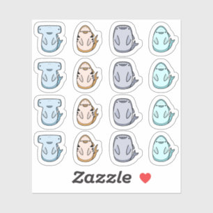 Stickers de Contour du Requin