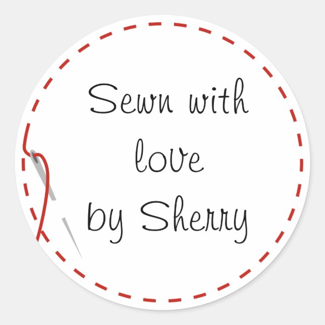 Stickers de couture d'amour (Devant)