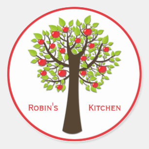 Stickers de cuisine Red Delicious Apple Tree
