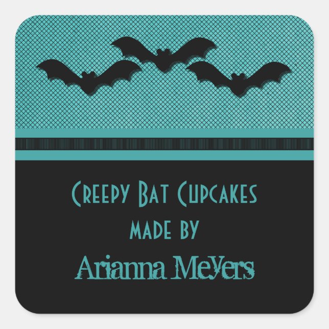 Stickers de cuisson Halloween chauves-chauves-dépl (Devant)