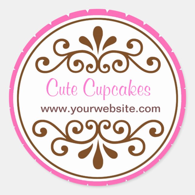 Stickers de défilement orné (Devant)