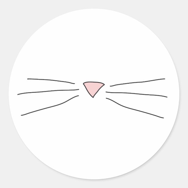 Stickers de dessin de Whiskers Kitty (Devant)