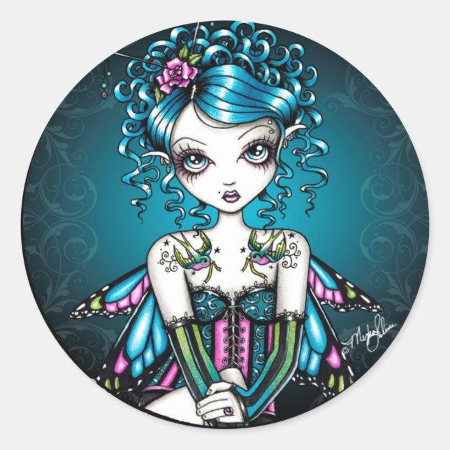 Stickers de fée Gracie Gothique Couture (Devant)