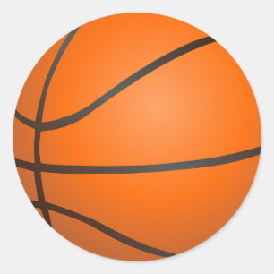 Stickers de fête d'anniversaire de basket-ball à t