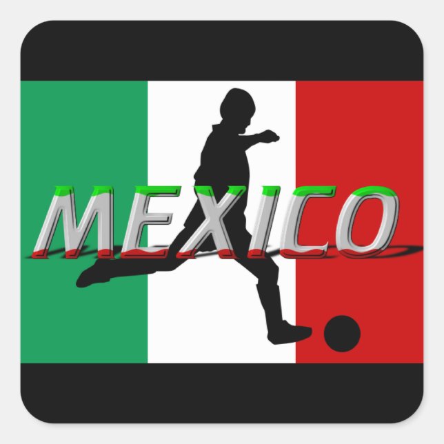 Stickers de football mexicain (Devant)