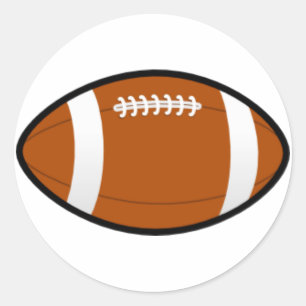 Stickers de football rond