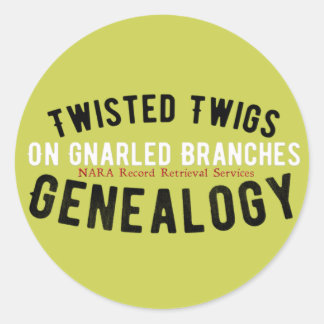 Stickers de généalogie Twisted Twigs