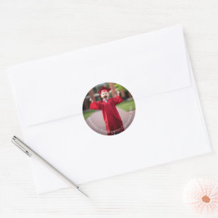 Stickers de graduation pour enfants mignons