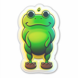 Stickers de grenouille adorables pour chaque occas