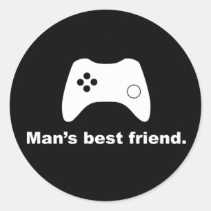 Stickers de jeu amusant pour le meilleur ami de l'