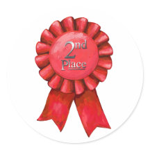 Stickers de la 2e place Ribbon Award