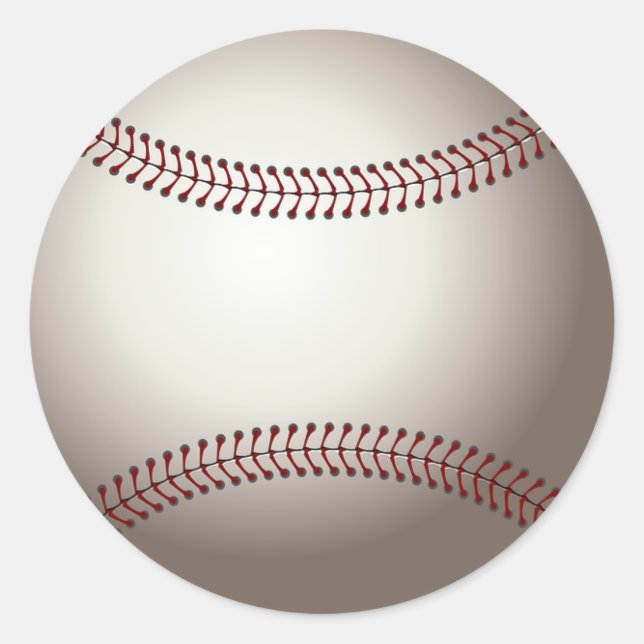 Stickers de la fête d'anniversaire de baseball à t (Devant)