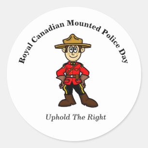 Stickers de la Journée de la Gendarmerie royale du