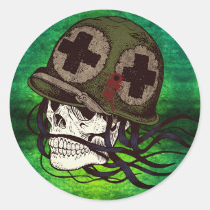 Stickers de l'armée de squelette