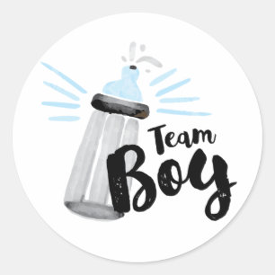 Stickers de l'équipe de révélation de genre