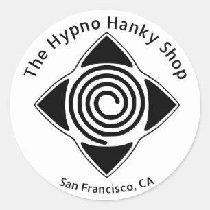 Stickers de logo Hypno Hanky Shop Hypnose Everywhe