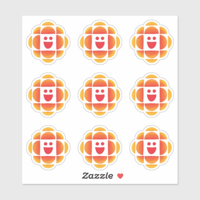 Stickers de logo pour enfants CBC (Feuille)