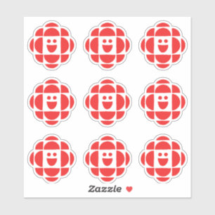 Stickers de logo pour enfants CBC