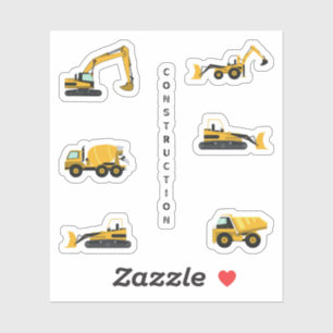 Stickers de machines lourdes