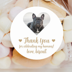 Stickers de mariage favori pour chien photo person